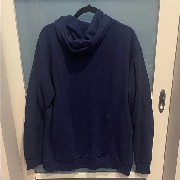 Peanuts Dark Blue Hoodie with Snoopy Basketball Design, XL, EUC - Picture 6 of 11